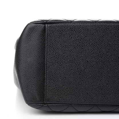 Chanel Caviar Quilted Grand Shopping Tote GST Black 9 of 10