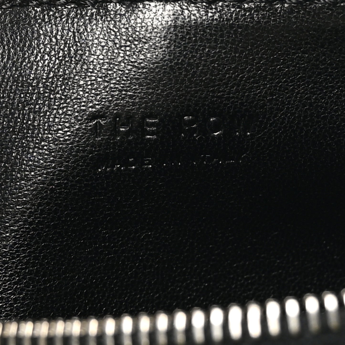 Grained Calfskin 90's Bag Black