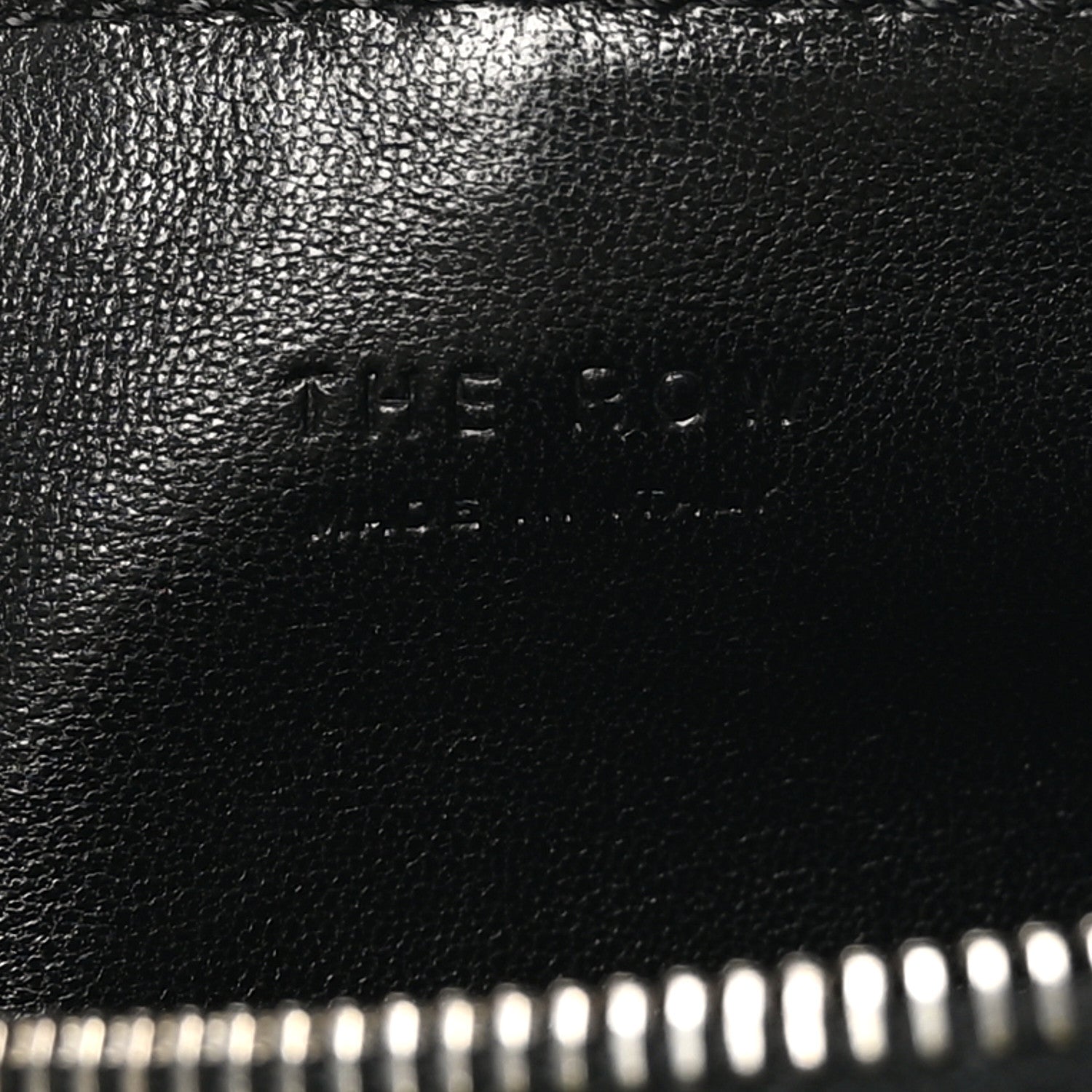 The Row Grained Calfskin 90's Bag Black 6 of 9