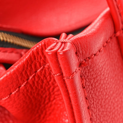 Marc Jacobs Grained Calfskin Small The Tote Bag Red 9 of 11