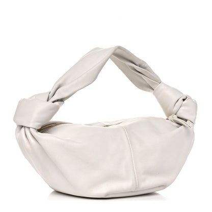 Bottega Veneta Calfskin Mini Double Knot Bag White 3 of 15