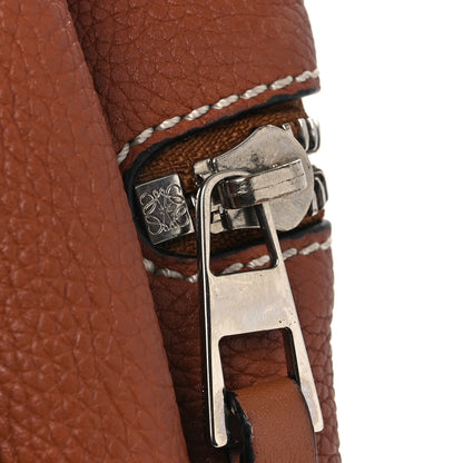 Loewe Calfskin Stripe Medium Hammock Shoulder Bag Tan Brown 15 of 17