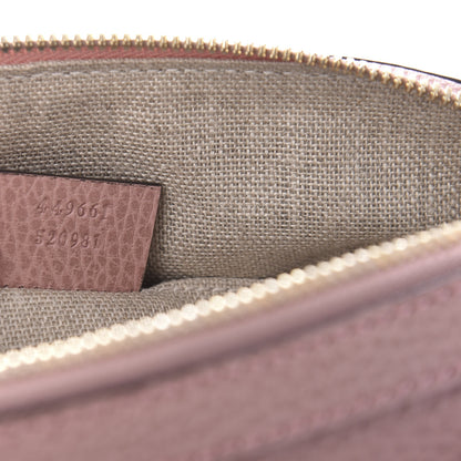 Gucci Dollar Calfskin Small GG Charm Dome Bag Soft Pink 9 of 10