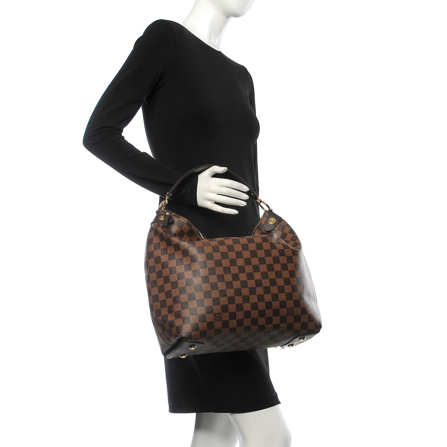 Louis Vuitton Damier Ebene Duomo Hobo 2 of 6