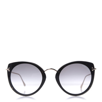 Tom Ford Jess Cat Eye Sunglasses TF683 Black 3 of 8