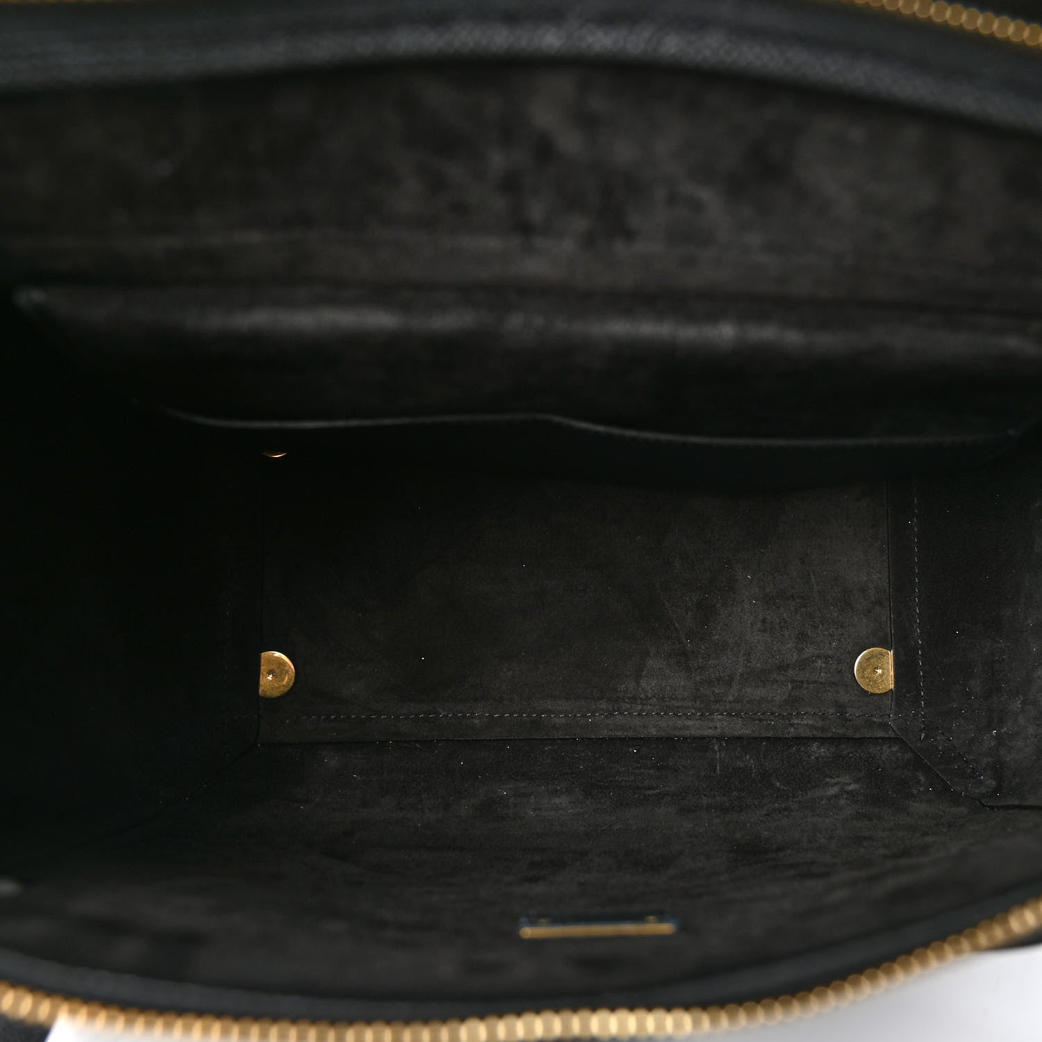 Celine Grained Calfskin Mini Belt Bag Black 5 of 10