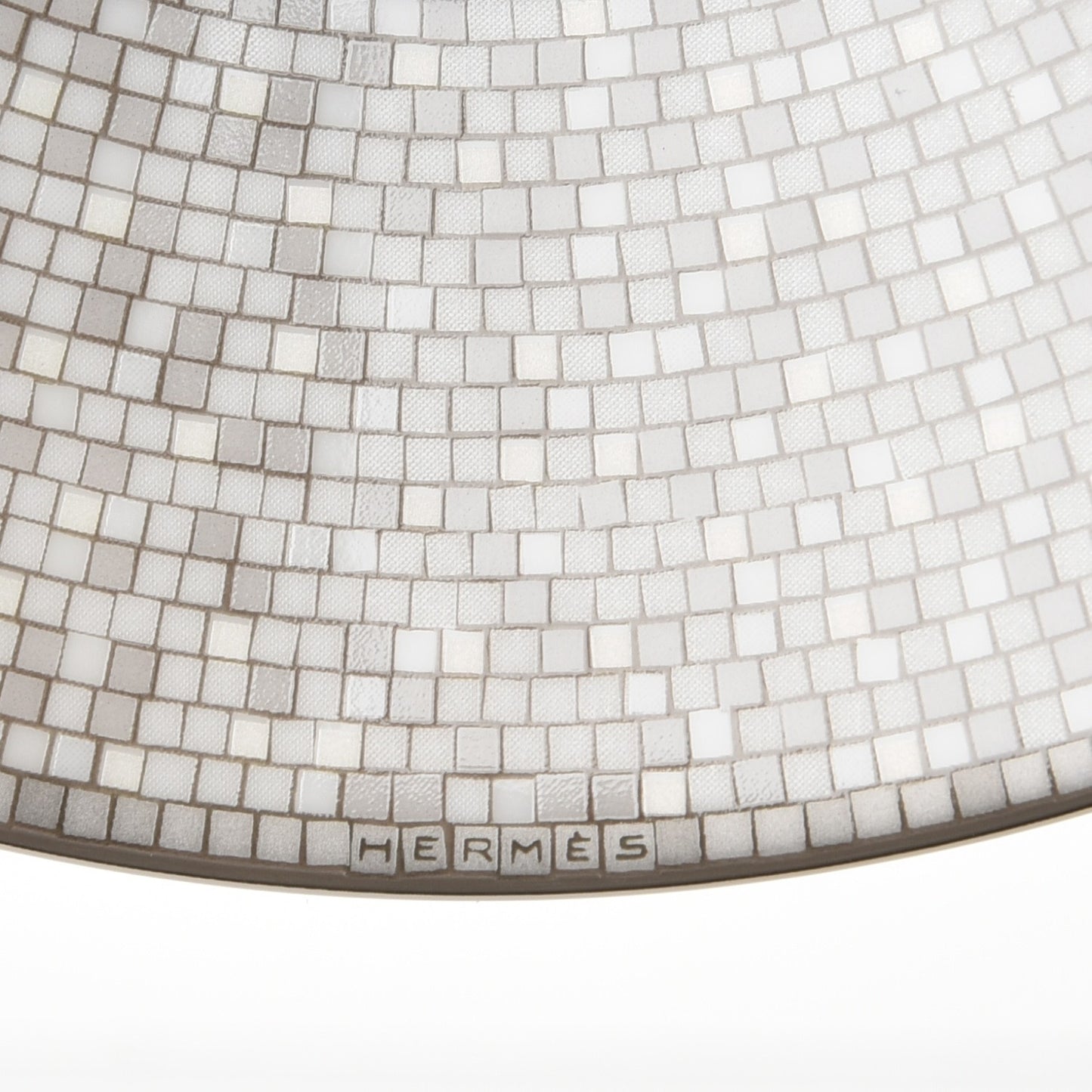 Porcelain Mosaique Au 24 Breakfast Cup And Saucer Set Of 2 Platine