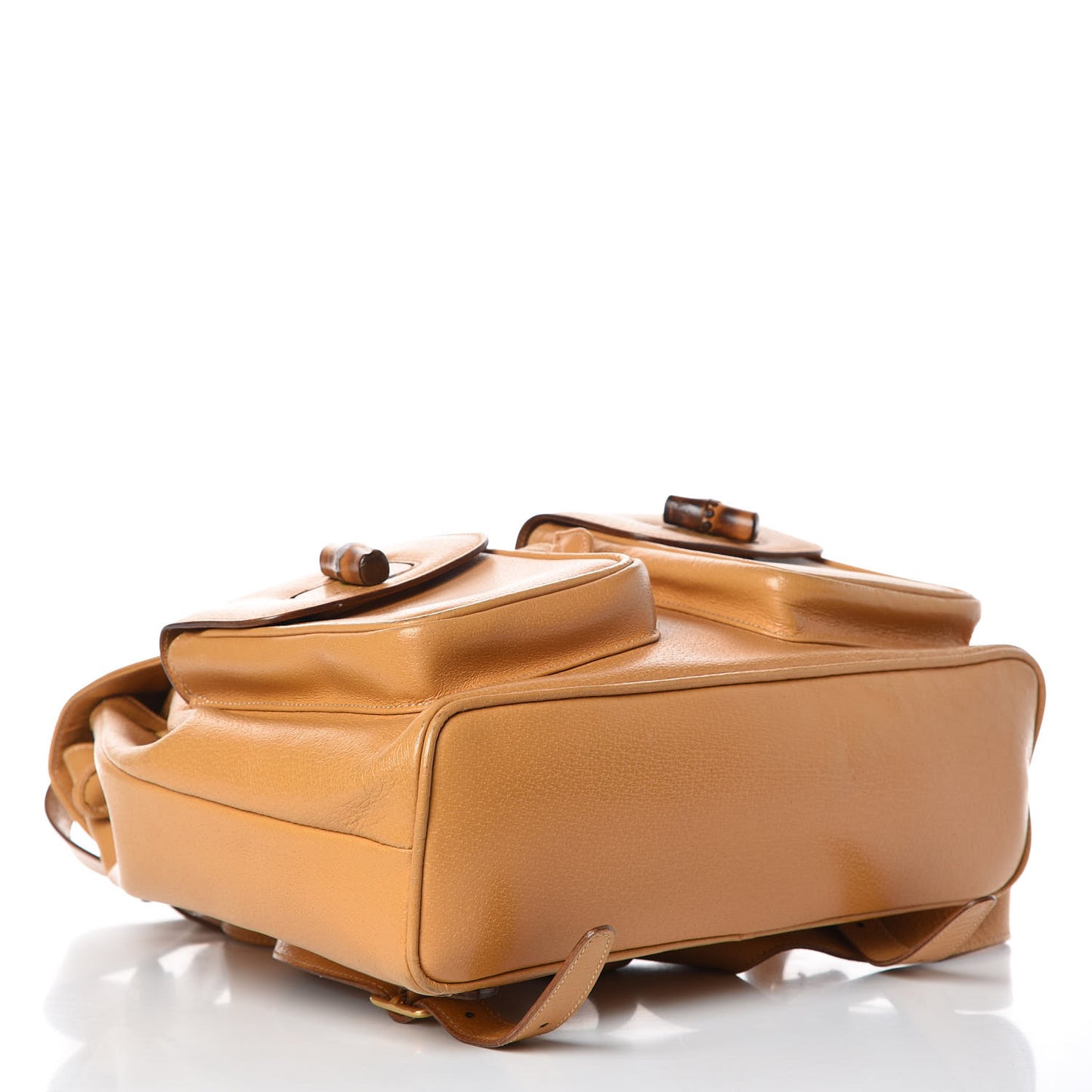 Cinghiale Bamboo Medium Backpack Tan