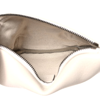 Gucci Grained Calfskin Small Logo Belt Bag White 5 of 10