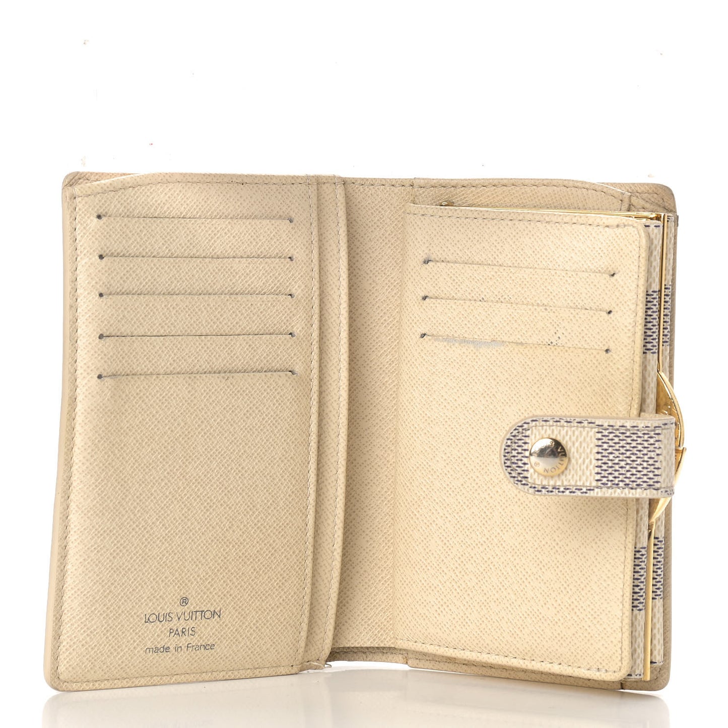 Damier Azur French Purse Wallet