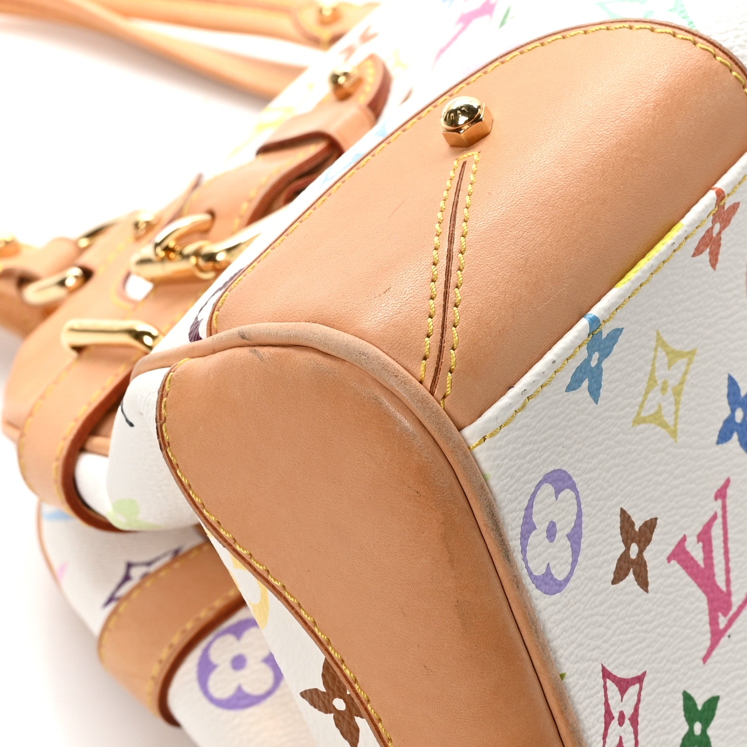 Louis Vuitton Monogram Multicolor Claudia White 8 of 11