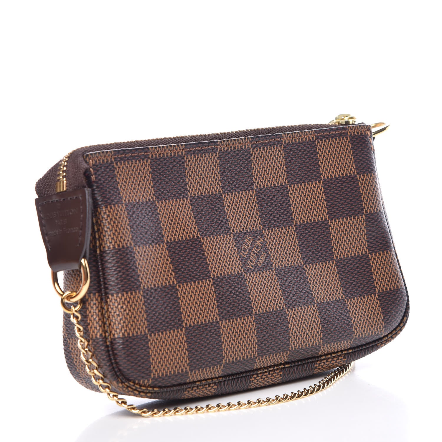 Louis Vuitton Damier Ebene Mini Pochette Accessories 3 of 9