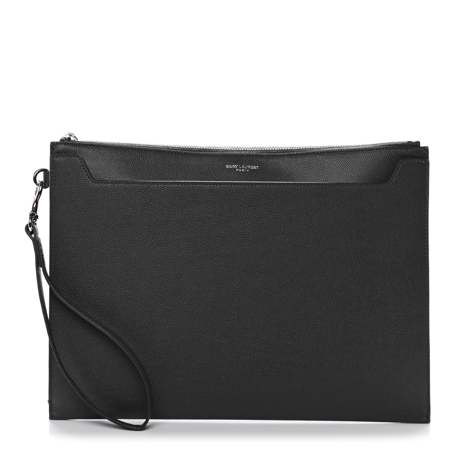 Grain De Poudre Catherine Wristlet Pouch Pebble