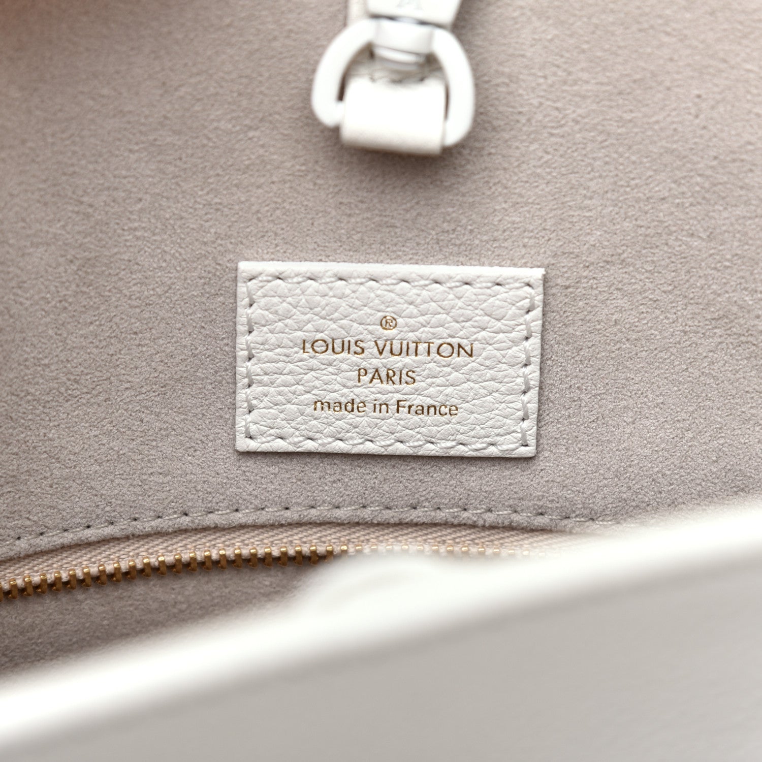 Louis Vuitton Soft Calfskin Lockme Tote PM White 8 of 10