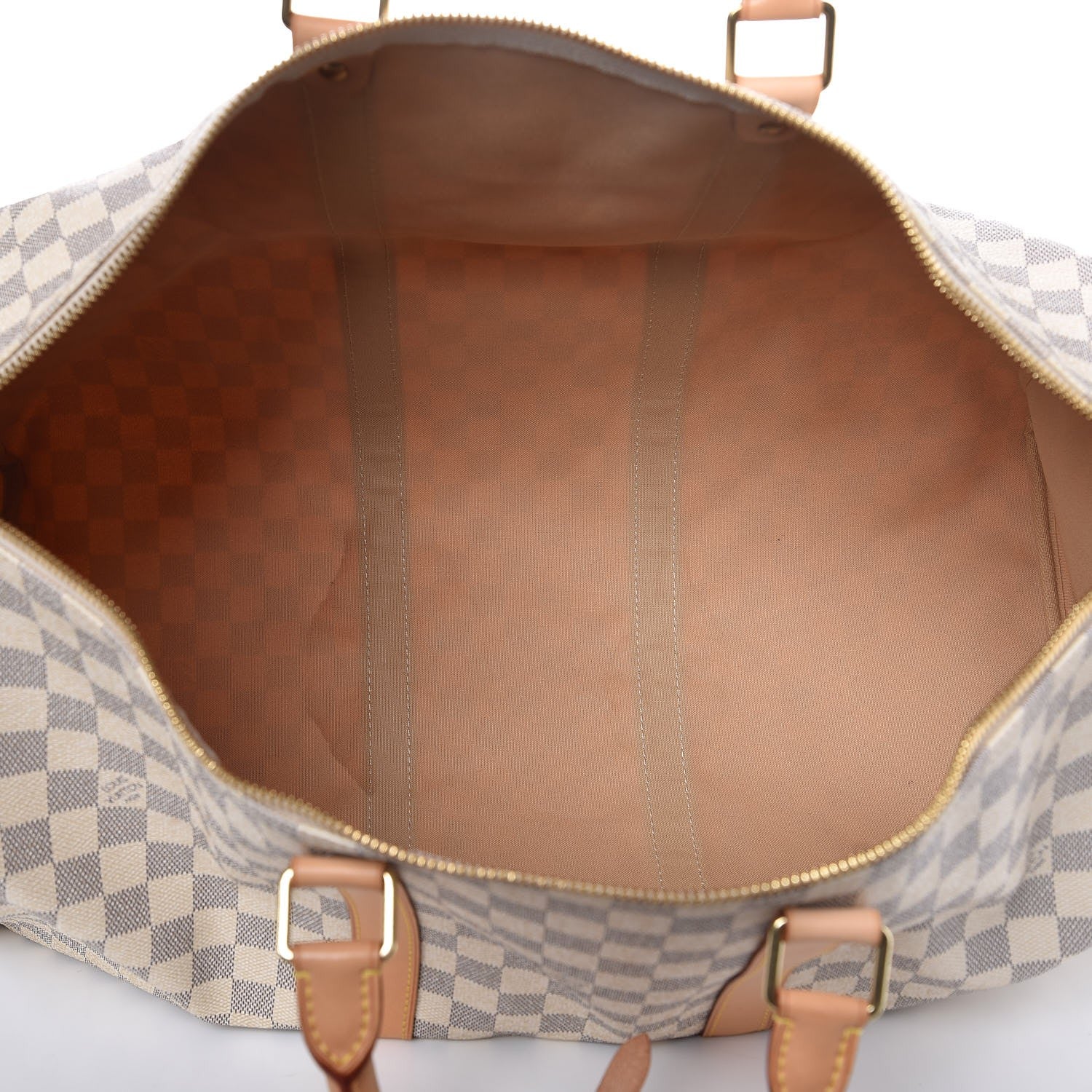 Louis Vuitton Damier Azur Keepall 50 6 of 14