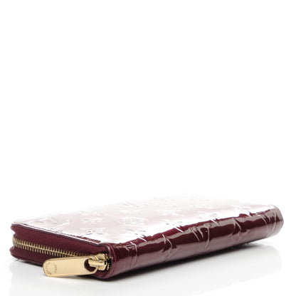 Louis Vuitton Vernis Zippy Wallet Rouge Fauviste 4 of 8