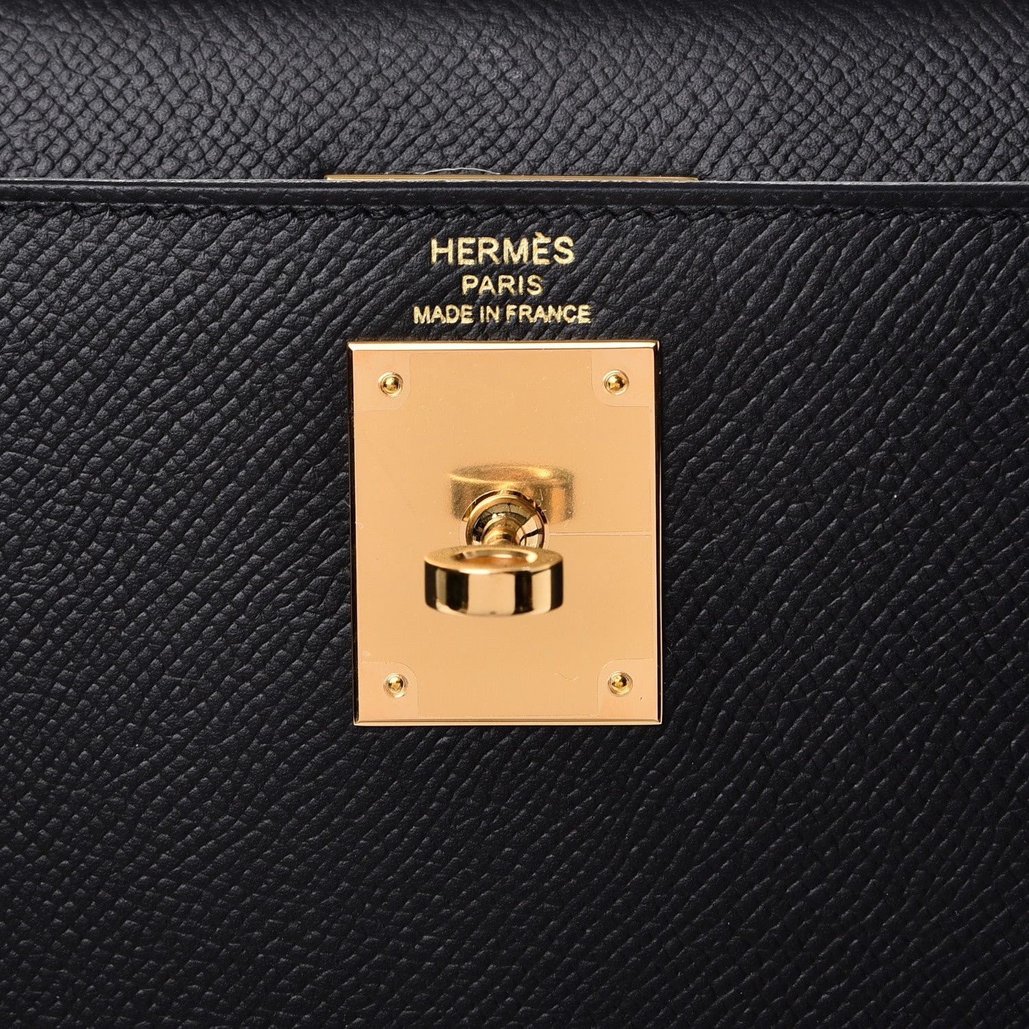 Hermes Epsom Kelly Sellier 28 Black 18 of 39