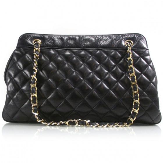 Vintage Lambskin Quilted Tote