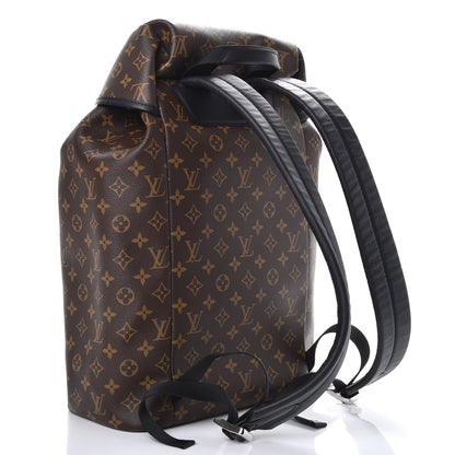 Louis Vuitton Monogram Macassar Zack Backpack 3 of 8
