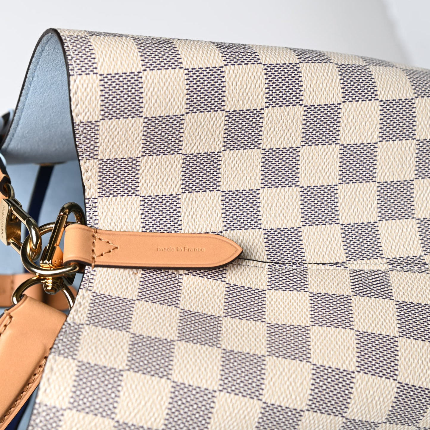 Damier Azur Braided Neonoe MM Blue