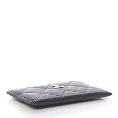 Chanel Lambskin Quilted Card Holder Black 4 of 9