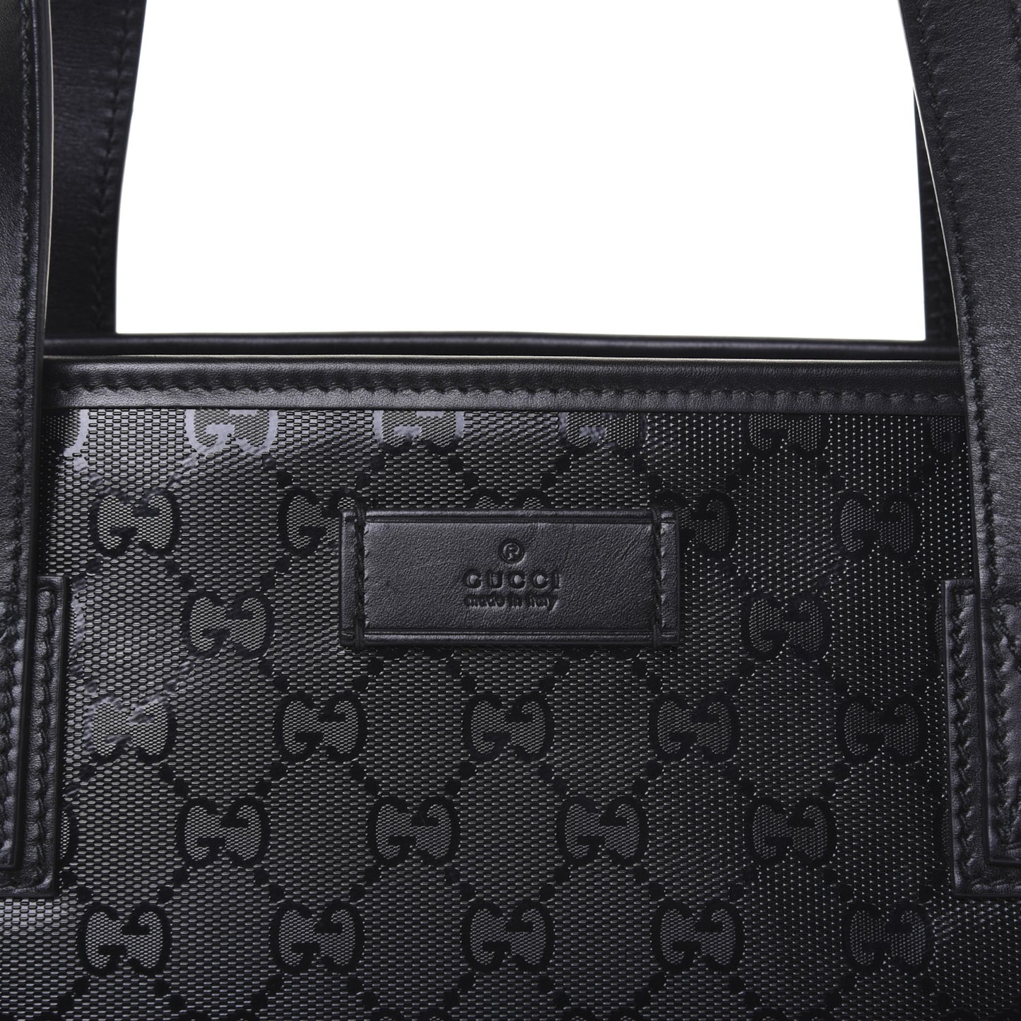 Imprime Monogram Small Joy Tote Black