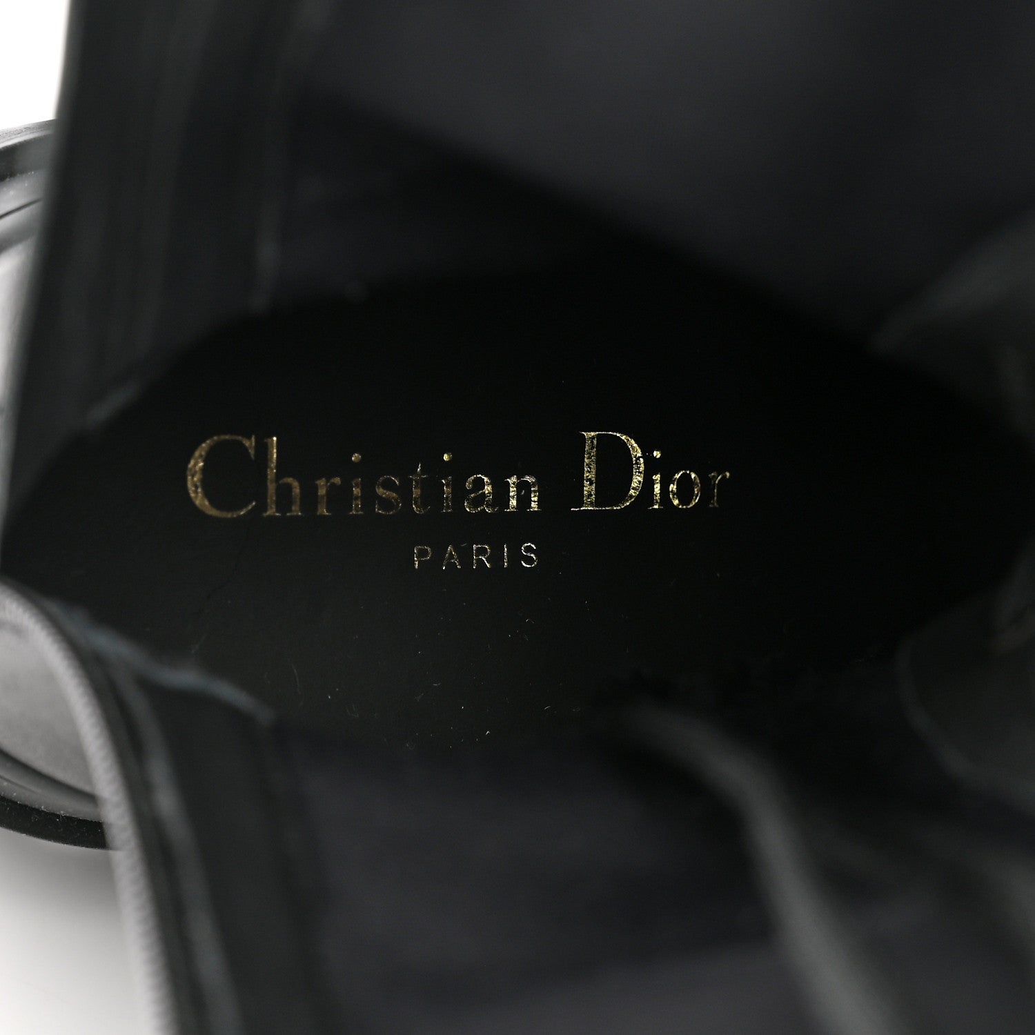 Christian Dior Nappa Stretch Dior Arcade High Boots 36.5 Black 8 of 14