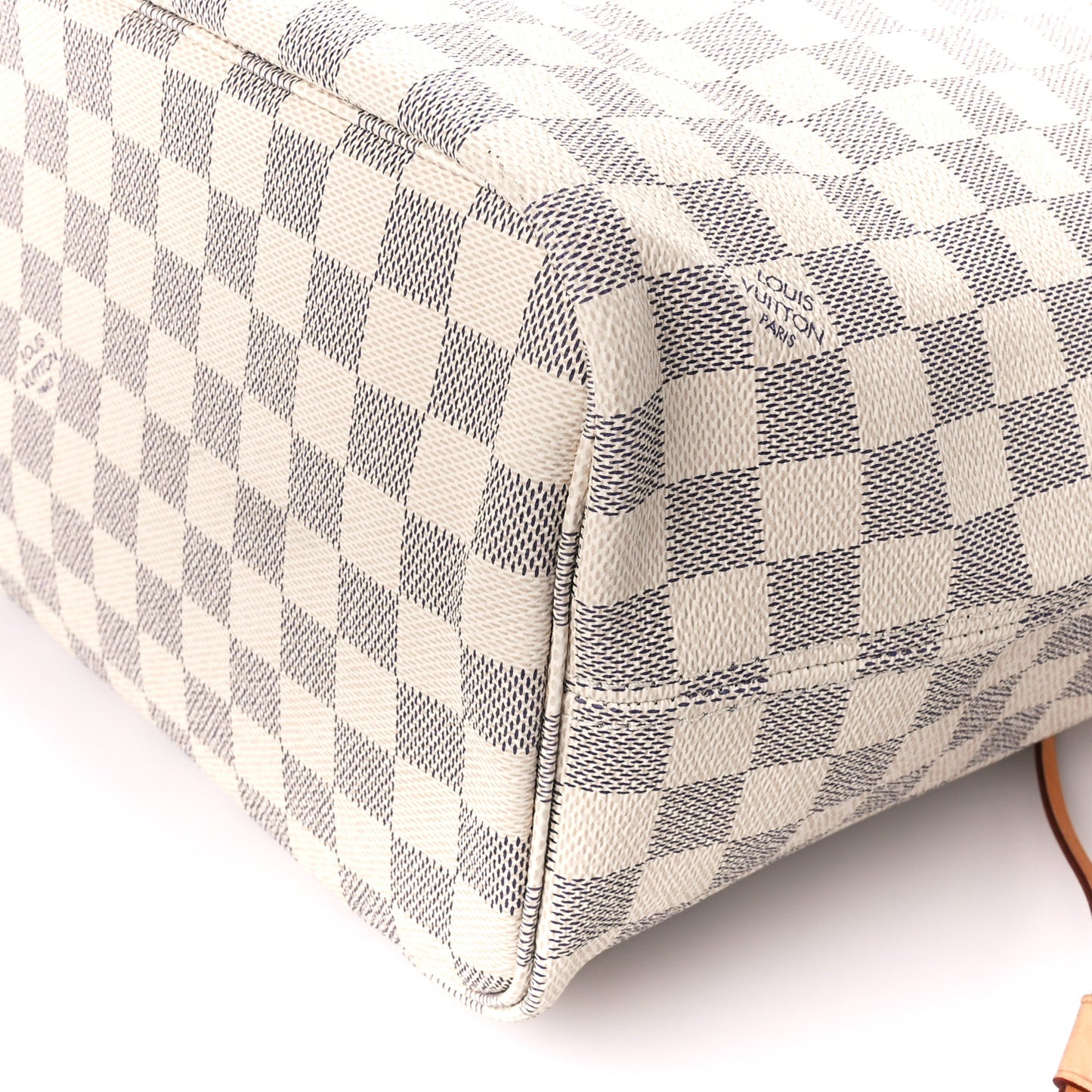 Damier Azur Neo Neverfull MM Rose Ballerine
