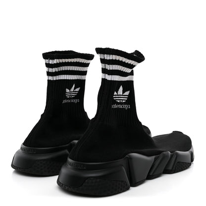 Balenciaga X ADIDAS Neoprene Knit Mens Speed 3.0 Sneakers 44 Black 5 of 10