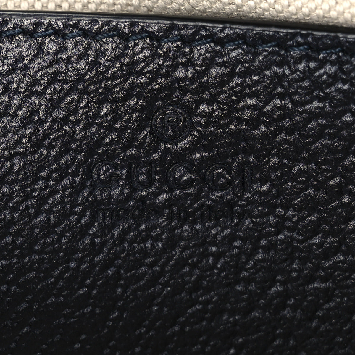 Gucci GG Supreme Monogram Textured Dollar Calfskin Web Small Ophidia GG Handbag Beige Blue 6 of 11
