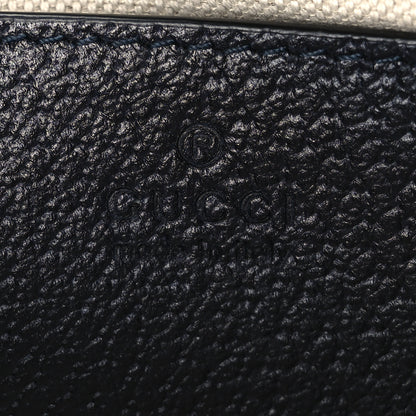 Gucci GG Supreme Monogram Textured Dollar Calfskin Web Small Ophidia GG Handbag Beige Blue 6 of 11