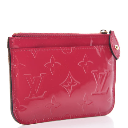 Louis Vuitton Vernis Key Pouch Rose Indien 3 of 7