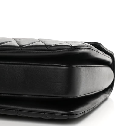 Chanel Lambskin Quilted Large Trendy CC Dual Handle Flap Bag Black 9 of 14
