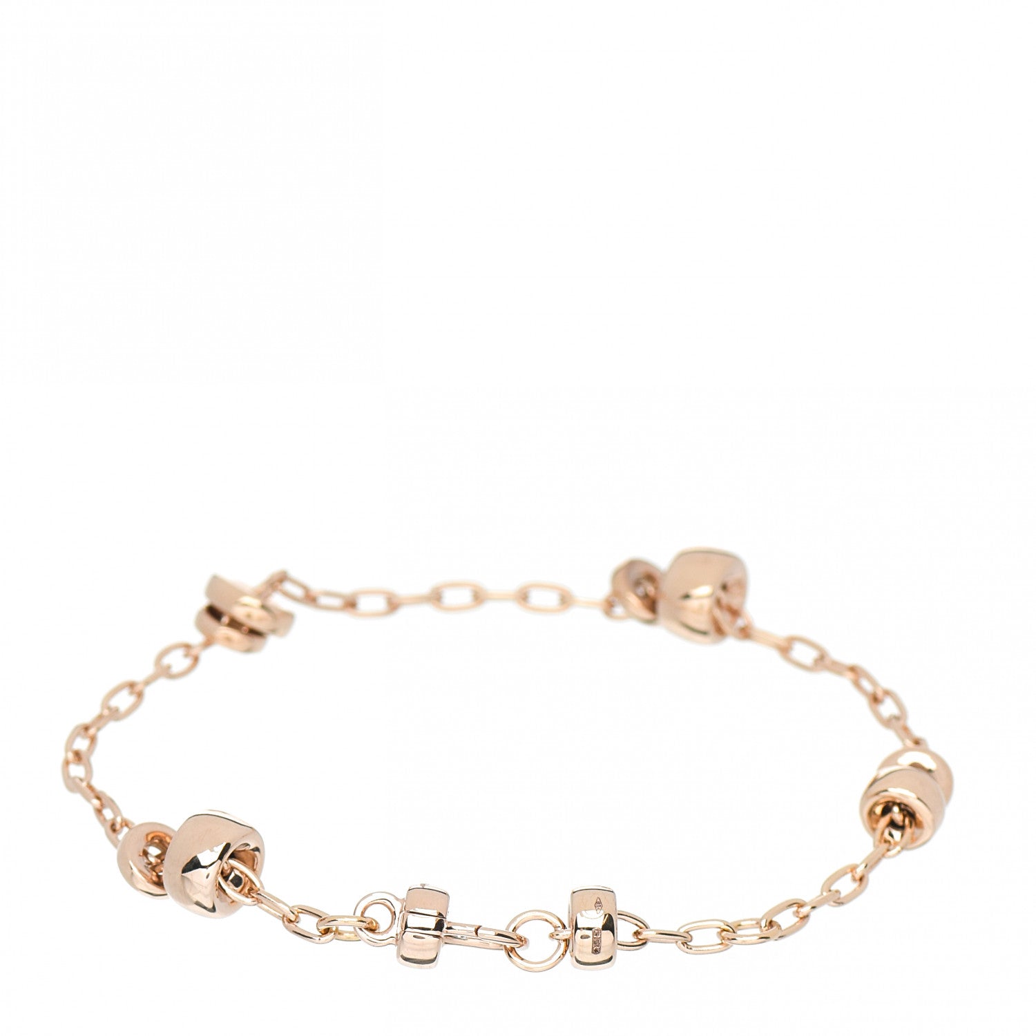 Pomellato 18K Rose Gold Iconica Chain Bracelet 2 of 3