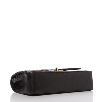 Chanel Lambskin Quilted Medium Double Flap Black 4 of 11
