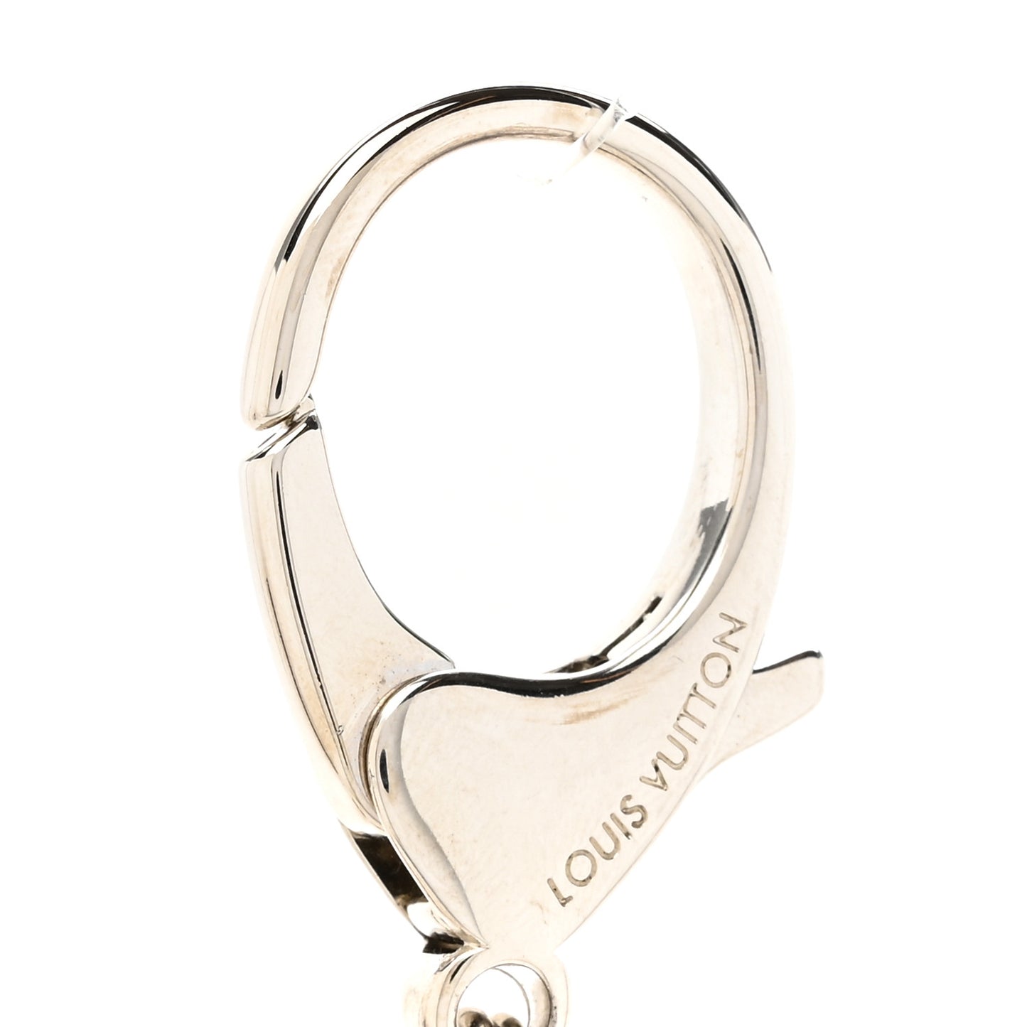 Fleur d Epi Bag Charm Key Holder Black