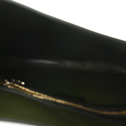 Gucci Glossed Calfskin Small Jackie Shoulder Bag Forest Green 5 of 10