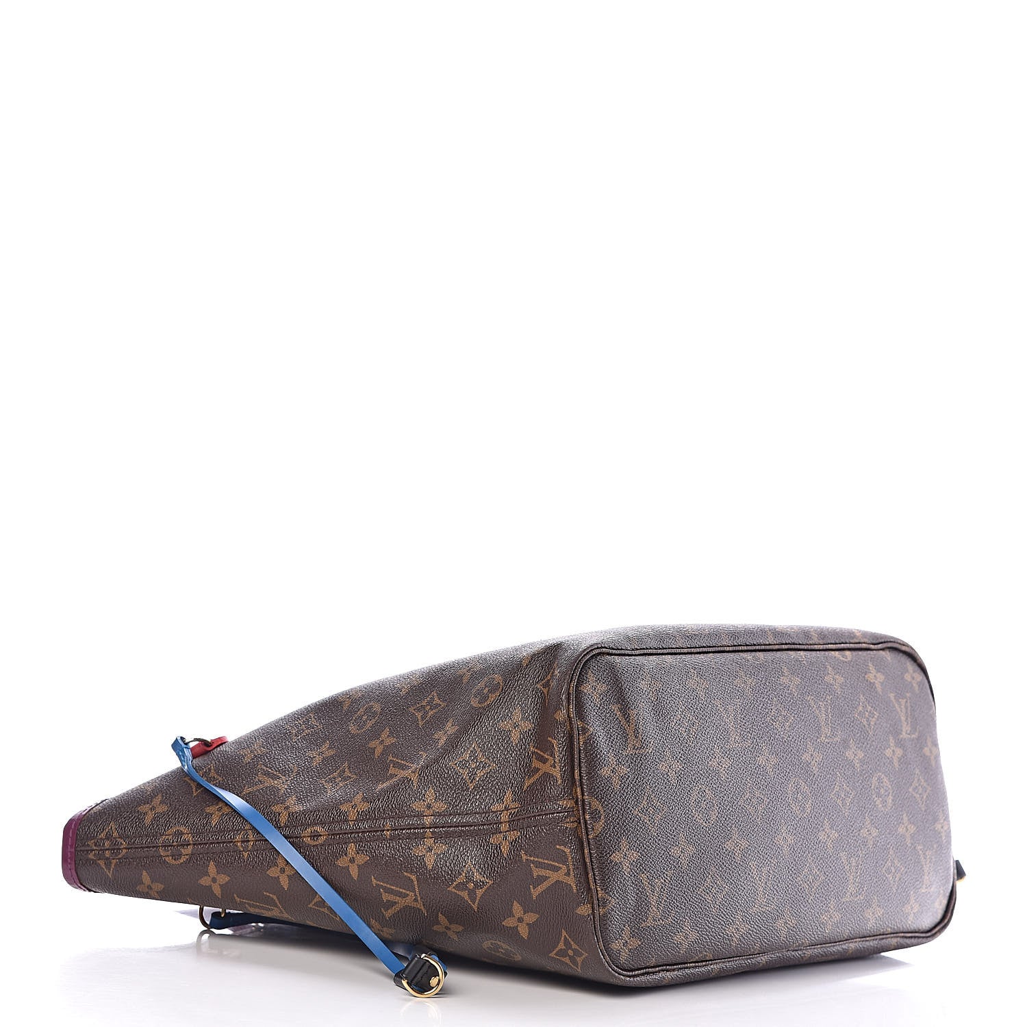 Louis Vuitton Monogram Totem Neverfull MM Magenta 4 of 11