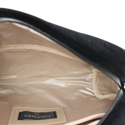 Chanel Velvet Quilted Coco Neige Waist Bag Black 5 of 11