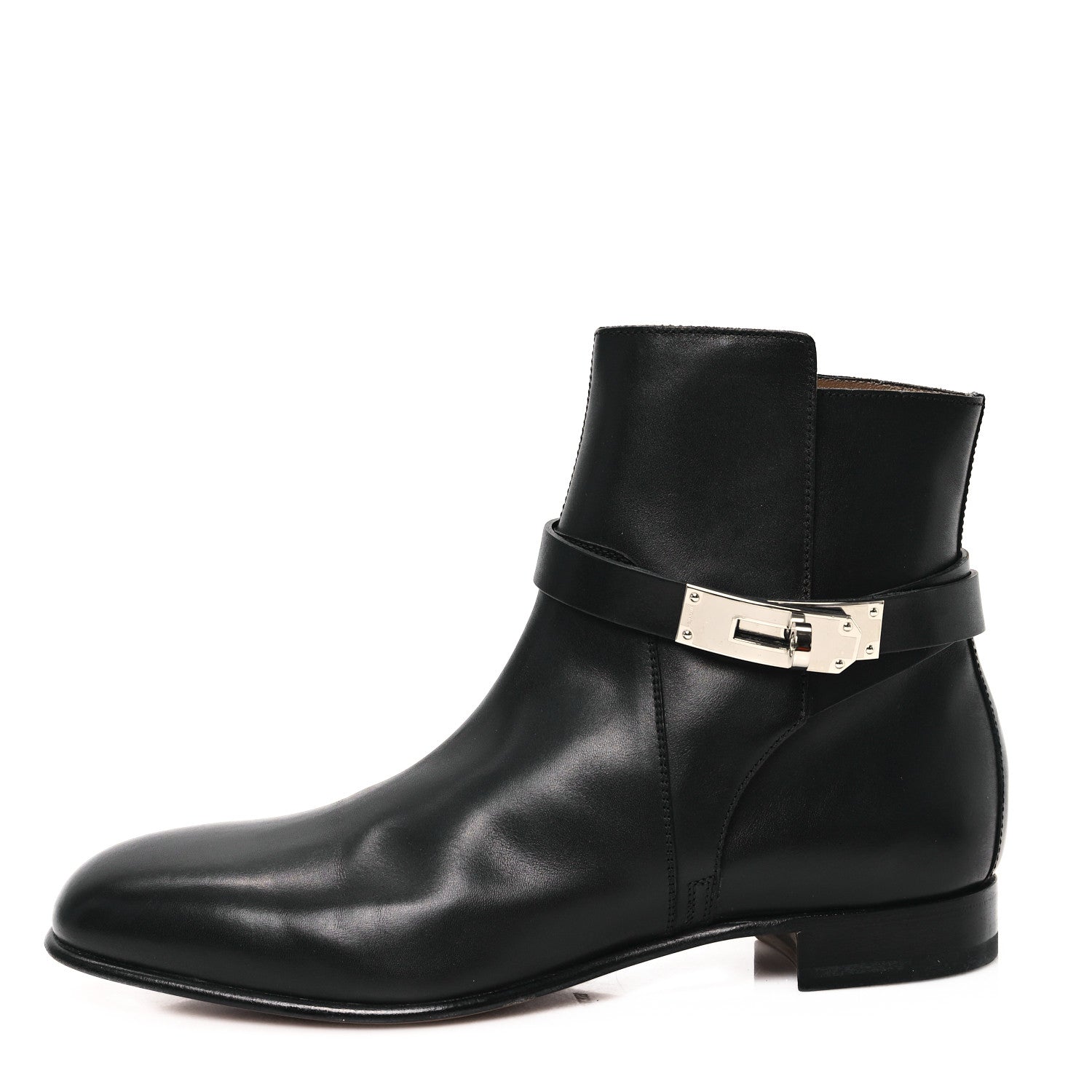 Hermes Calfskin Neo Ankle Boots 37 Black 1 of 10