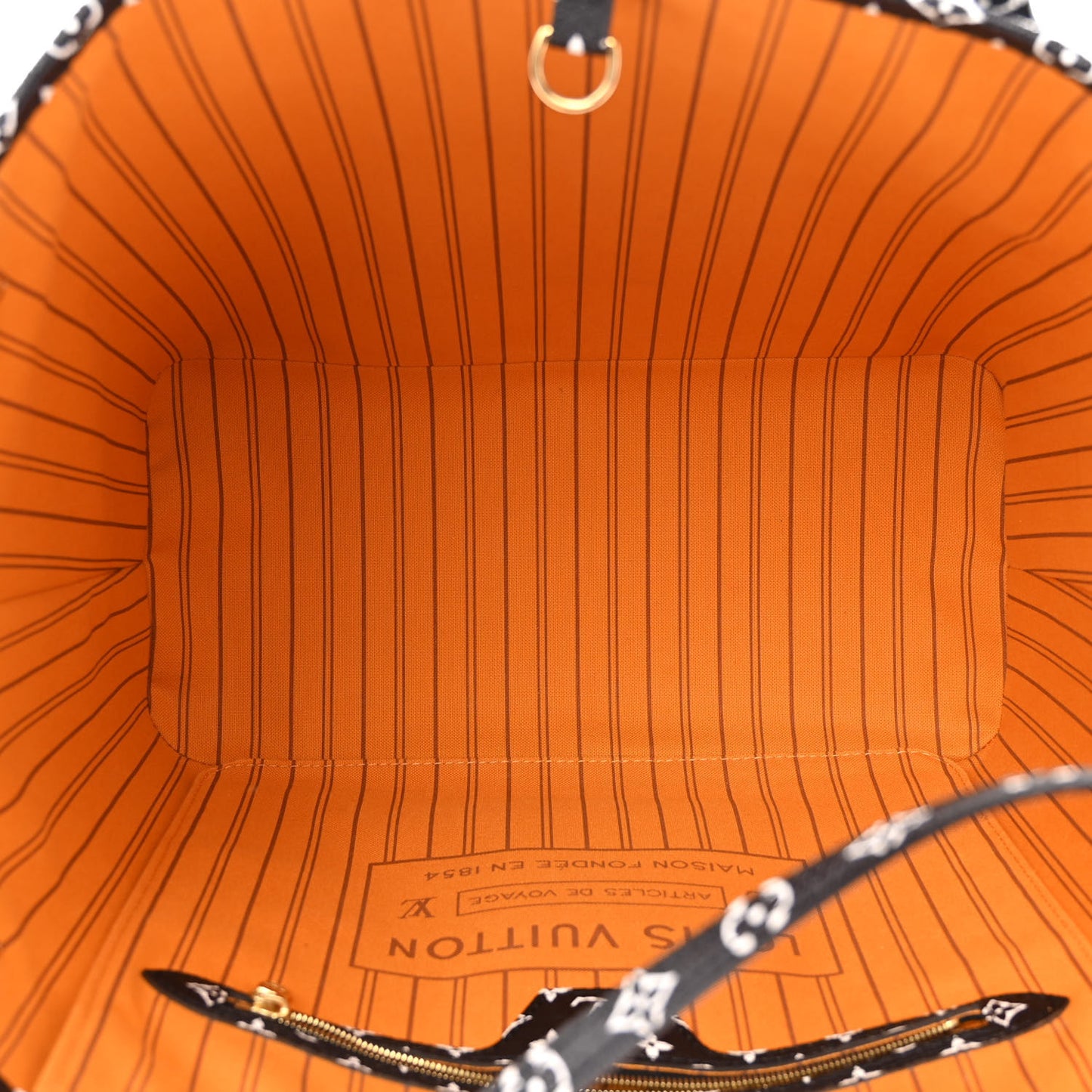 Monogram Giant Jungle Neverfull MM Black