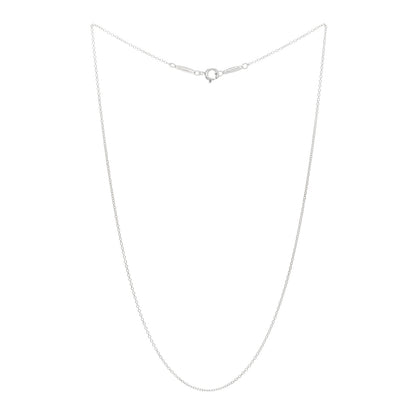 Tiffany Sterling Silver Chain Necklace 16" 3 of 4