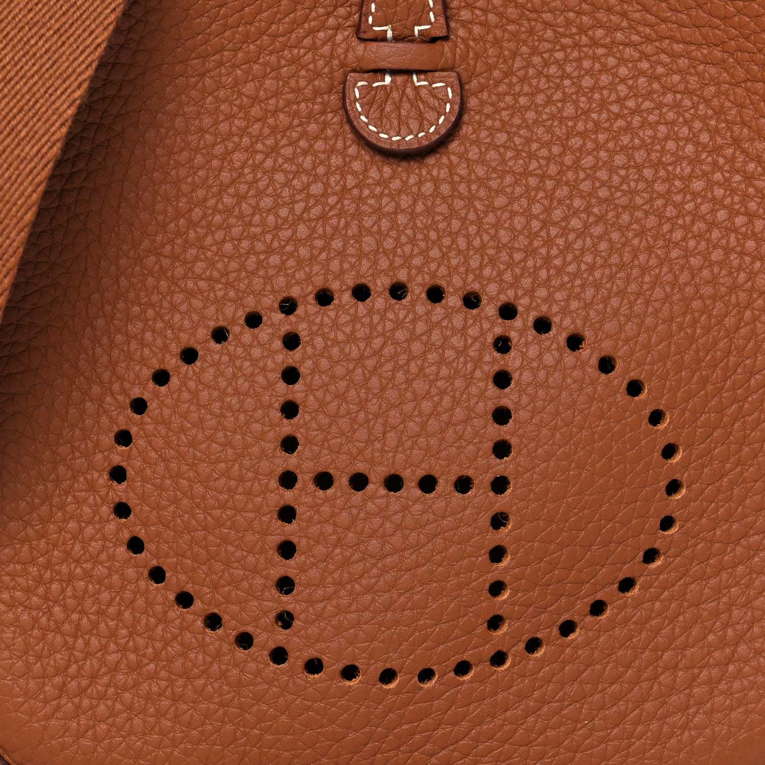 Hermes Taurillon Clemence Evelyne TPM Gold 7 of 10