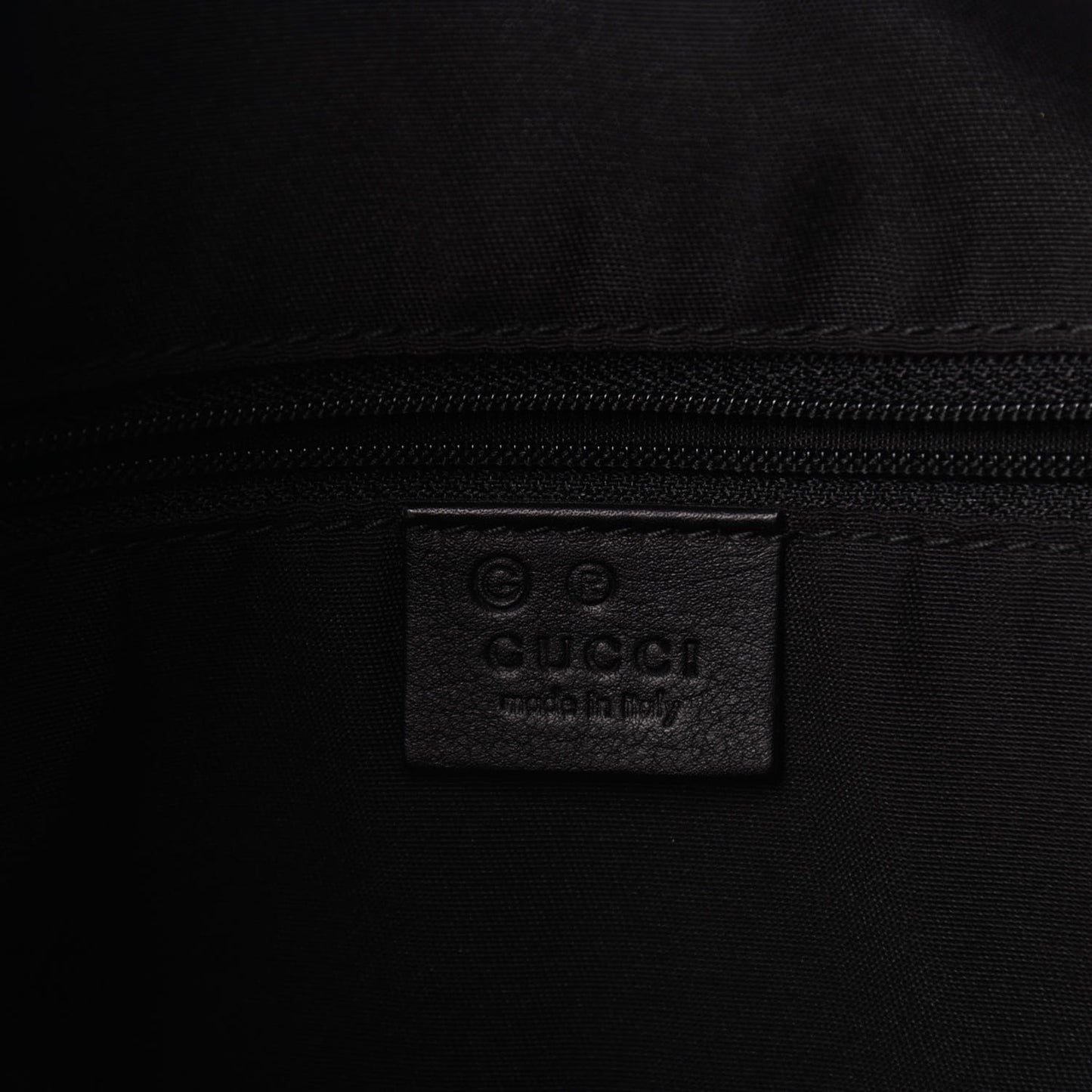 Guccissima Hobo Shoulder Bag Black