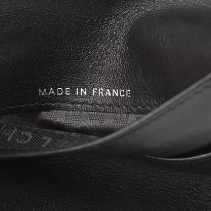 Chanel Patent Goatskin Compact French Wallet Dark Brown 8 of 12