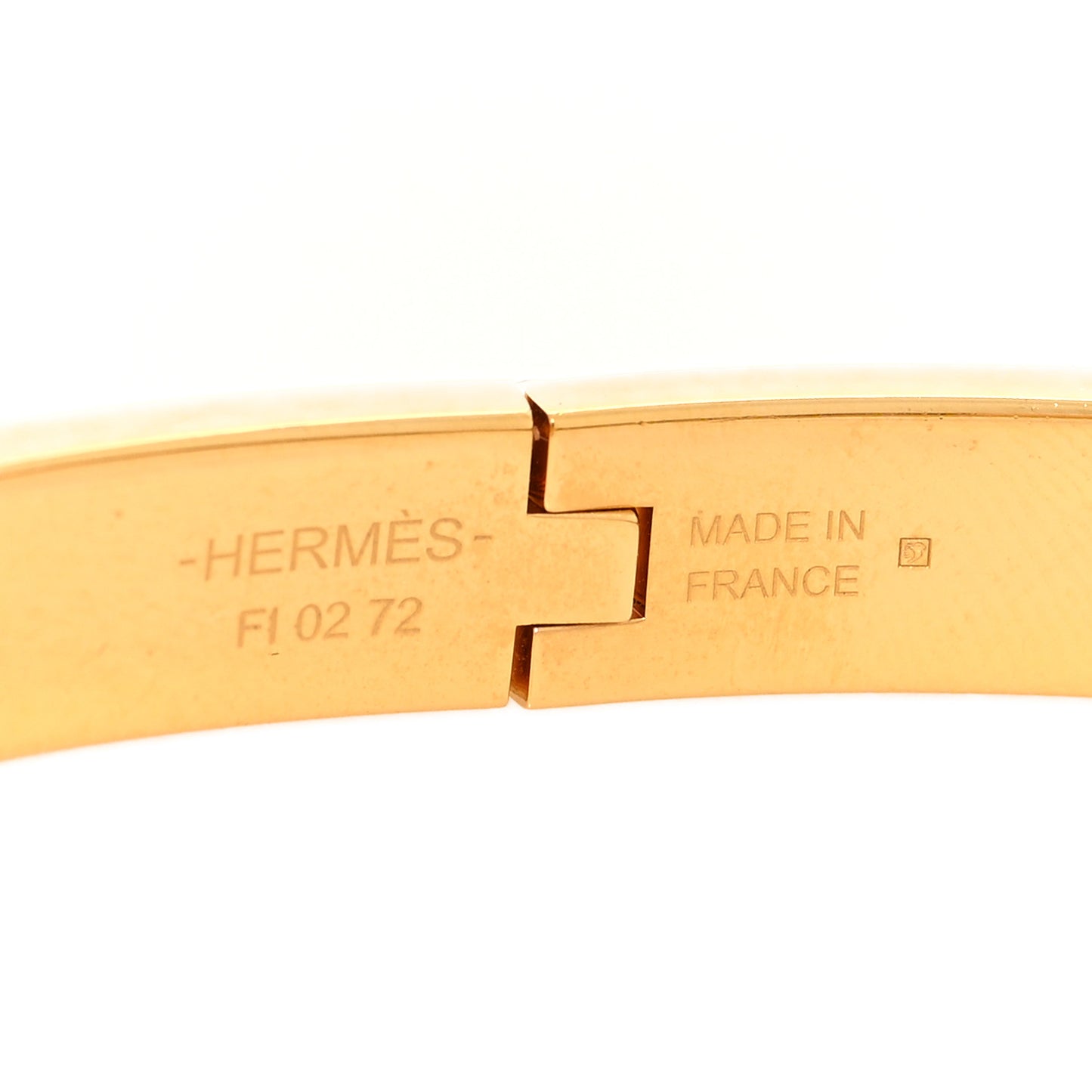 Enamel Mini Clic Chaine D'Ancre Bracelet PM Jaune Or Black