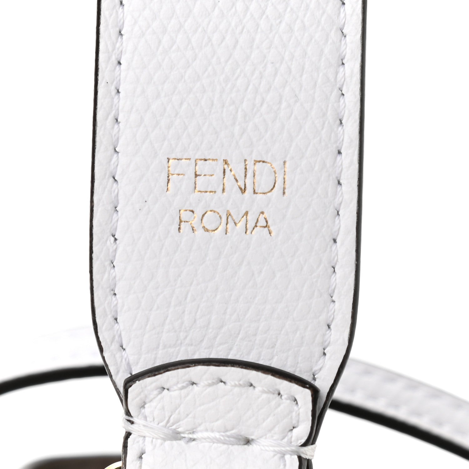 Fendi Vitello Cruise F is Fendi Mini Mon Tresor Bucket Bag Optical White 10 of 13