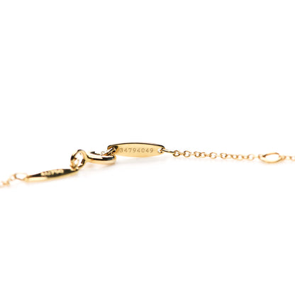 Tiffany 18K Yellow Gold Diamond .28ct Elsa Peretti Diamonds by the Yard Pendant Necklace 5 of 8