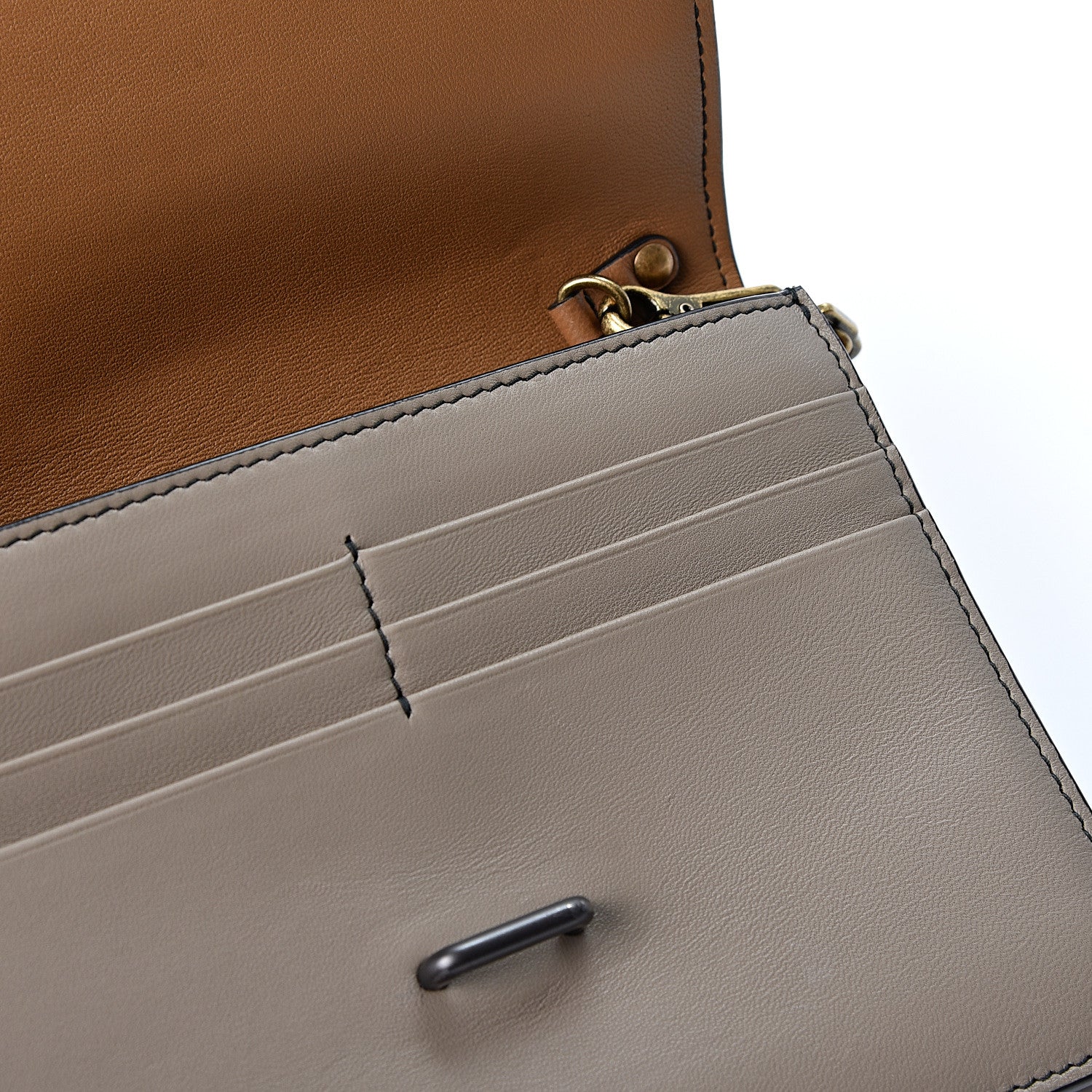 Bottega Veneta Nappa Chain Wallet Shadow 9 of 9