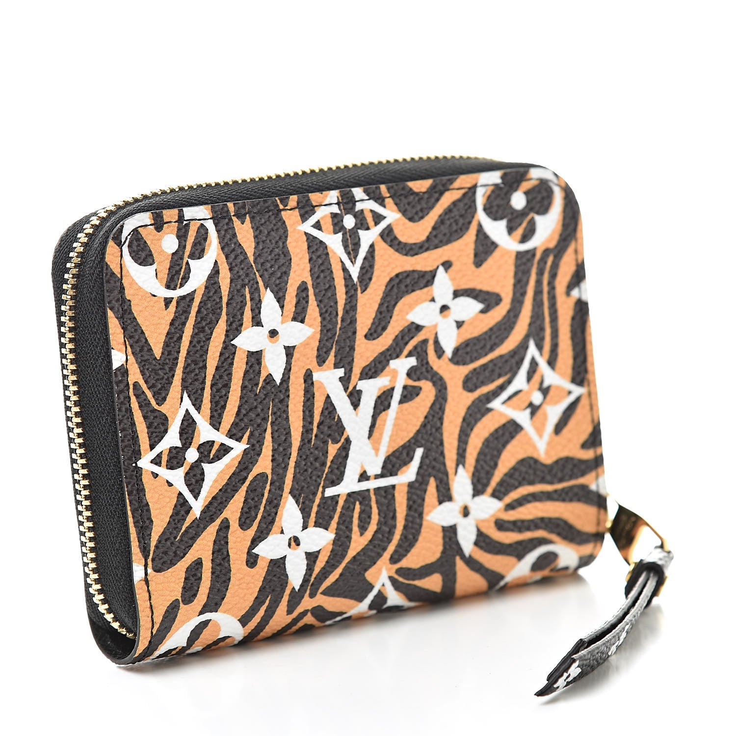 Louis Vuitton Monogram Giant Jungle Zippy Coin Purse Black 3 of 8